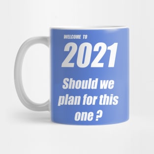 2021 new year plan Mug